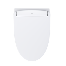 Load image into Gallery viewer, TOTO AP WASHLET®+ S5 WALL-HUNG TOILET - 1.28 GPF &amp; 0.9 GPF - Matte Silver Push Plate - CWT4263446CMFG#MS - top view