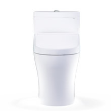 Load image into Gallery viewer, TOTO AQUIA® IV - WASHLET®+ S5 One-Piece Toilet - 1.28 GPF &amp; 0.9 GPF - MW6463446CEMFGN#01 - Universal Height - Front image