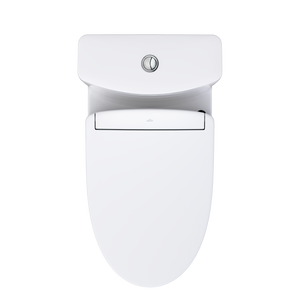 TOTO AQUIA® IV - WASHLET®+ S5 One-Piece Toilet - 1.28 GPF & 0.9 GPF - MW6463446CEMFGN#01 - Universal Height - top image