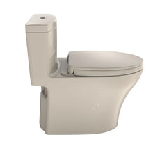 Load image into Gallery viewer, TOTO AQUIA® IV One-Piece Toilet - 1.28 GPF &amp; 0.9 GPF, Elongated, Universal Height - SEDONA BEIGE - MS646124CEMFGN#12 - Side View