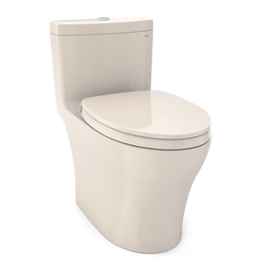 TOTO AQUIA® IV One-Piece Toilet - 1.28 GPF & 0.9 GPF, Elongated, Universal Height - SEDONA BEIGE - MS646124CEMFGN#12