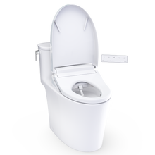 Load image into Gallery viewer, TOTO Aurora WASHLET S5 One-Piece Toilet - 1.28_1.0_GPF - Universal Height - open view
