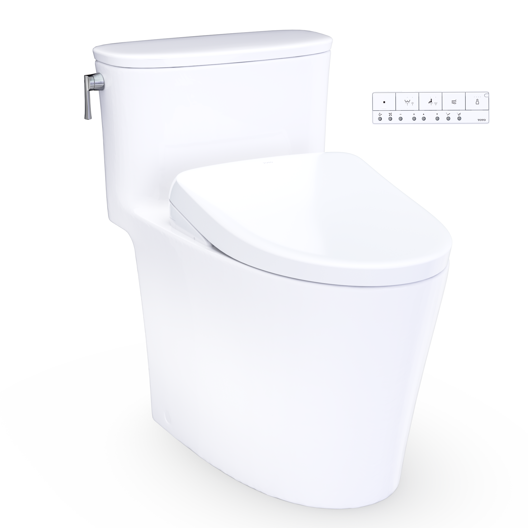 TOTO Aurora™ WASHLET+ S7 One-Piece Toilet - 1.28 GPF - Universal
