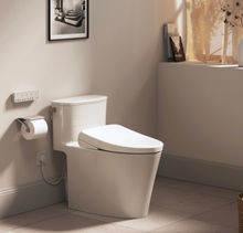 Load image into Gallery viewer, TOTO Aurora™ WASHLET+ S7A / S7 One-Piece Toilet - Universal Height - in bathroom
