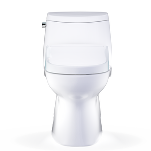 TOTO CARLYLE® II  WASHLET®+ S5 One-Piece Toilet - 1.28 GPF - MW6143446CEFG#01 - UNIVERSAL HEIGHT - front view