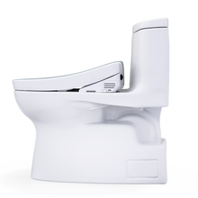 Load image into Gallery viewer, TOTO CARLYLE® II  WASHLET®+ S5 One-Piece Toilet - 1.28 GPF - MW6143446CEFG#01 - UNIVERSAL HEIGHT - side view