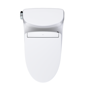 TOTO CARLYLE® II  WASHLET®+ S5 One-Piece Toilet - 1.28 GPF - MW6143446CEFG#01 - UNIVERSAL HEIGHT - top view
