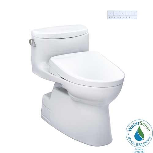 TOTO Carolina® II WASHLET®+ S7A  / S7 One-Piece Toilet - 1.28 GPF - UNIVERSAL HEIGHT - Main Image