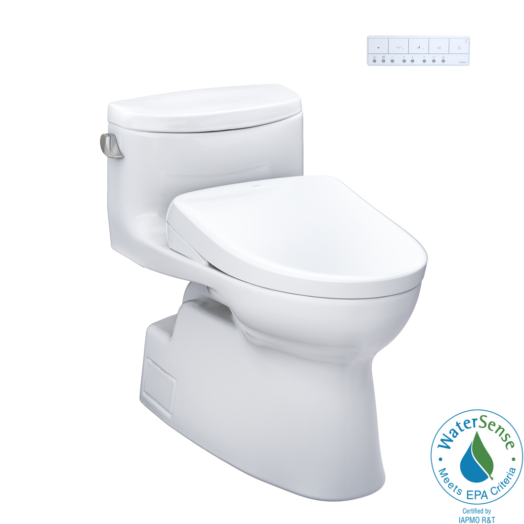 TOTO Carolina® II WASHLET®+ S7A  / S7 One-Piece Toilet - 1.28 GPF - UNIVERSAL HEIGHT - Main Image