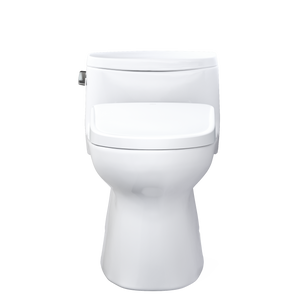 TOTO Carolina® II WASHLET®+ S7A  / S7 One-Piece Toilet - 1.28 GPF - UNIVERSAL HEIGHT  - Front View