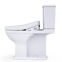 Load image into Gallery viewer, TOTO Connelly WASHLET®+ S5 Two-Piece Toilet - 1.28 GPF &amp; 0.9 GPF - Universal Height - MW4943446CEMFG#01 - side view
