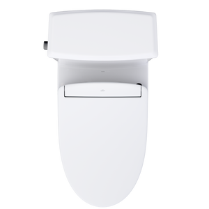 TOTO Connelly WASHLET®+ S5 Two-Piece Toilet - 1.28 GPF & 0.9 GPF - Universal Height - MW4943446CEMFG#01 - top view