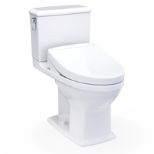 Load image into Gallery viewer, TOTO Connelly WASHLET®+ S5 Two-Piece Toilet - 1.28 GPF &amp; 0.9 GPF - Universal Height - MW4943446CEMFG#01