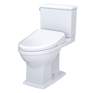 TOTO Connelly WASHLET®+ S7A / S7 Two-Piece Toilet - 1.28 GPF & 0.9 GPF - Universal Height - diagonal view 