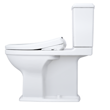 Load image into Gallery viewer, TOTO Connelly WASHLET®+ S7A / S7 Two-Piece Toilet - 1.28 GPF &amp; 0.9 GPF  - Universal Height - side view