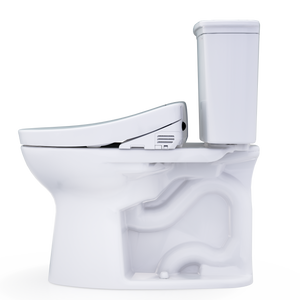 TOTO DRAKE TRANSITIONAL WASHLET®+ S5 Two-Piece Toilet - 1.28 GPF- side view
