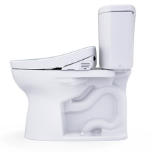 Load image into Gallery viewer, TOTO Drake® II WASHLET®+ S5 Two-Piece Toilet - 1.28 GPF - UNIVERSAL HEIGHT - MW4543446CEFG#01 - side view