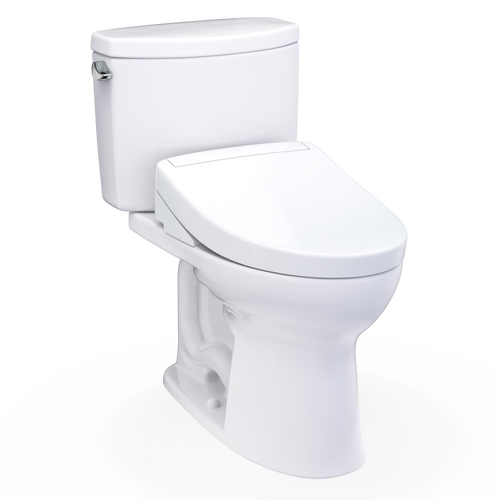 TOTO Drake® II WASHLET®+ S5 Two-Piece Toilet - 1.28 GPF - UNIVERSAL HEIGHT - MW4543446CEFG#01