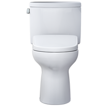 Load image into Gallery viewer, TOTO Drake® II WASHLET®+ S7A Two-Piece Toilet - 1.28 GPF - UNIVERSAL HEIGHT - MW4544736CEFG(A) / MW4544726CEFG(A) - Front view