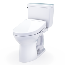 Load image into Gallery viewer, TOTO Drake® WASHLET®+ S5 Two-Piece Toilet - 1.28 GPF  - MW7763446CEFG#01 /  MW7763446CEG#01- diagonal view