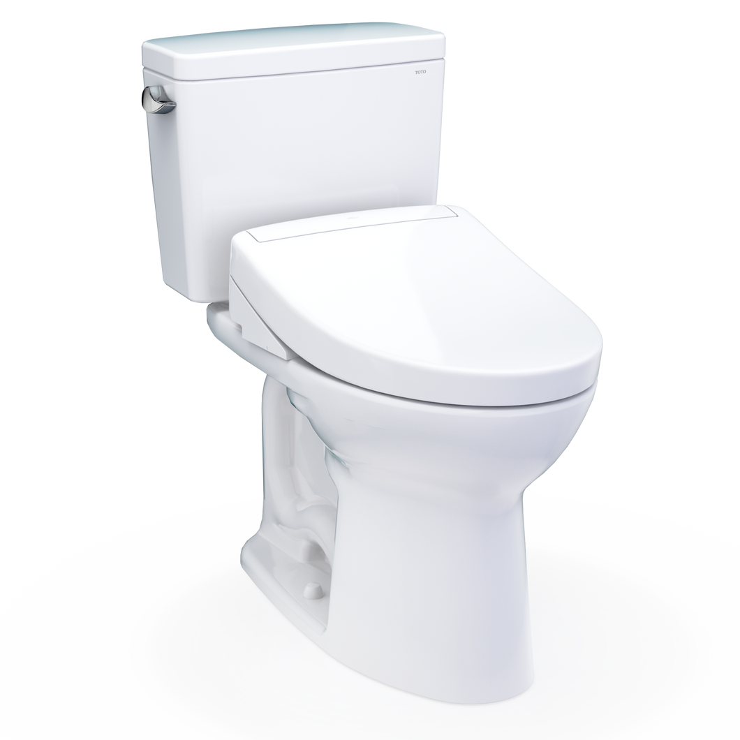 TOTO Drake® WASHLET®+ S5 Two-Piece Toilet - 1.28 GPF - MW7763446CEG#01 /  MW7763446CEFG#01
