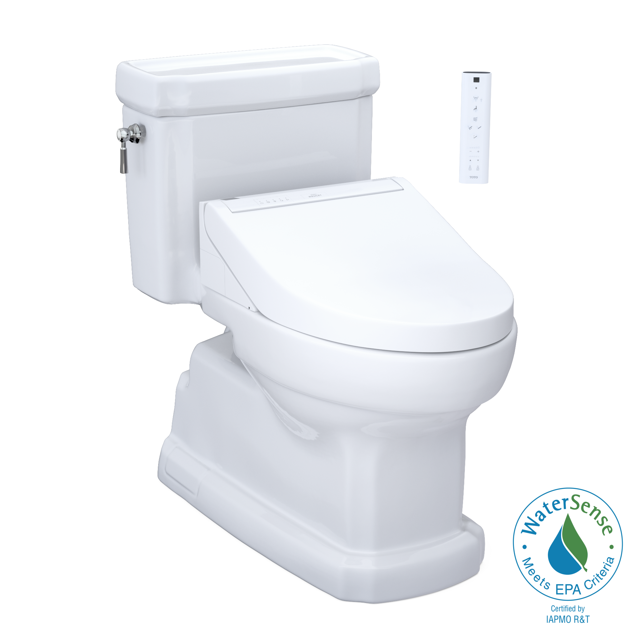 TOTO GUINEVERE WASHLET®+ C5 One-Piece Toilet - 1.28 GPF TOTO GUINEVERE WASHLET®+ C5 One-Piece Toilet - 1.28 GPF
