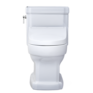 TOTO GUINEVERE WASHLET®+ C5 One-Piece Toilet - 1.28 GPF - MW9743084CEFG#01 - front view