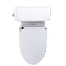 Load image into Gallery viewer, TOTO GUINEVERE WASHLET®+ C5 One-Piece Toilet - 1.28 GPF - MW9743084CEFG#01 - top view