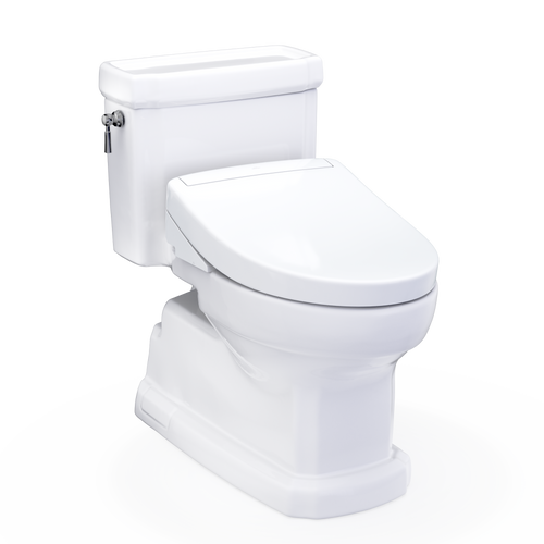 TOTO GUINEVERE WASHLET®+ S5 One-Piece Toilet - 1.28 GPF - MW9743446CEFG#01