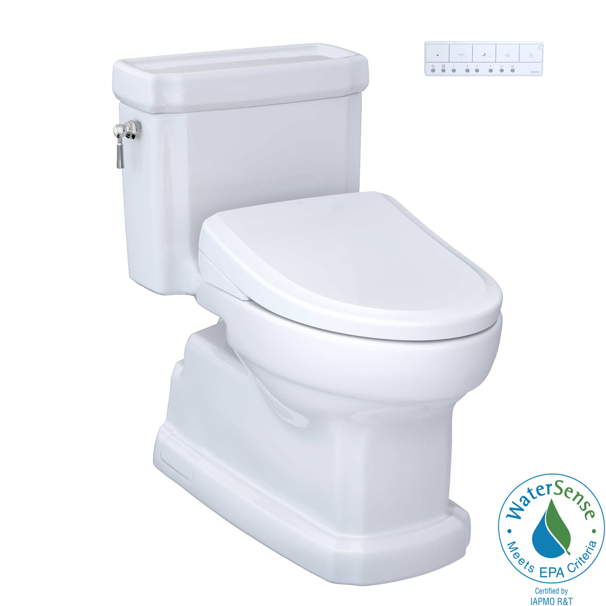 TOTO GUINEVERE WASHLET®+ S7A One-Piece Toilet - 1.28 GPF - Auto 
