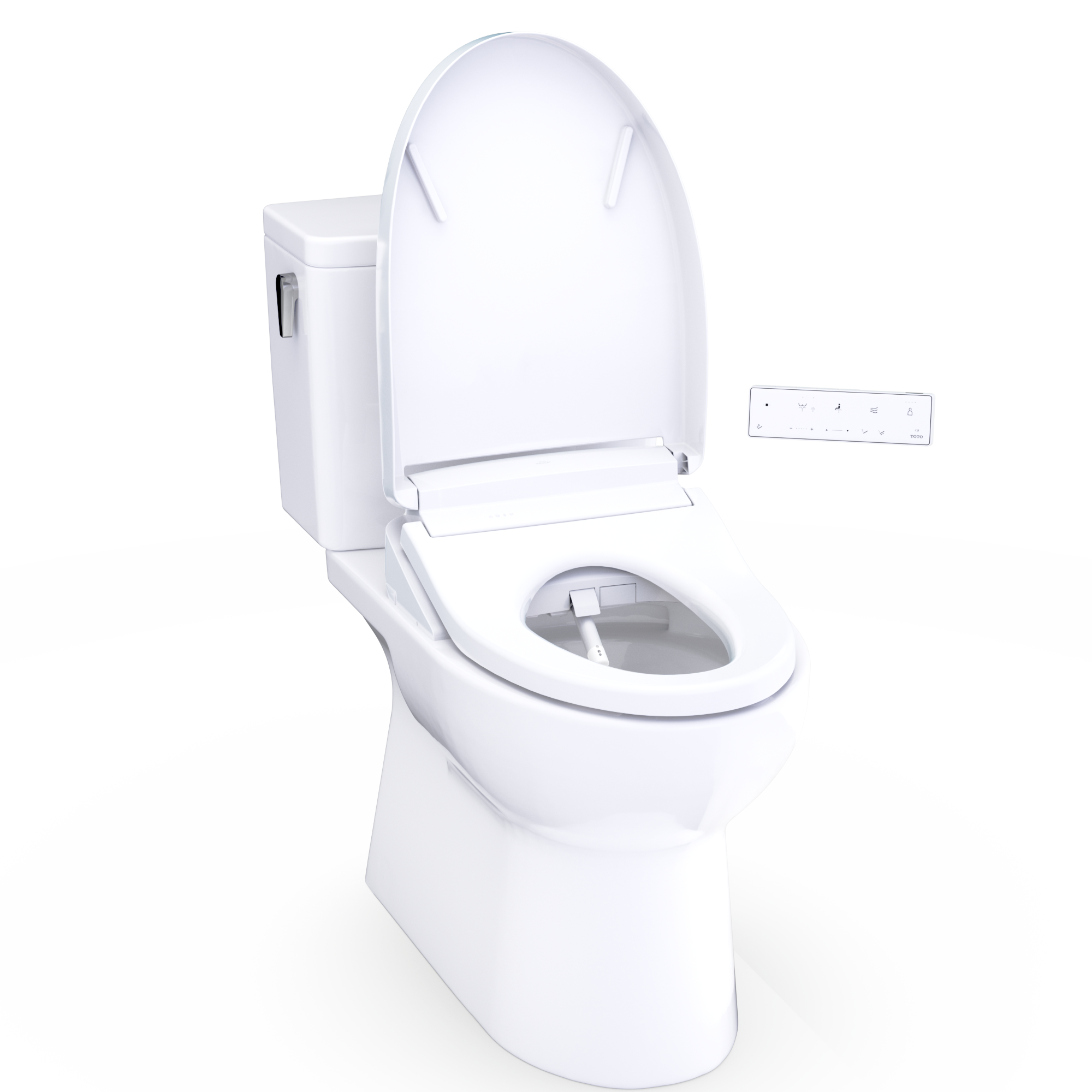 TOTO Glaston™ WASHLET®+ S5 Two-Piece Elongated 1.28 GPF