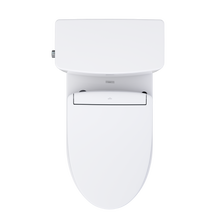 Load image into Gallery viewer, TOTO Glaston™ WASHLET®+ S5 Two-Piece Elongated 1.28 GPF - Universal Height - MW4723446CEFG#01 - top view