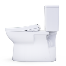 Load image into Gallery viewer, TOTO® Glaston™ WASHLET®+ S7A / S7 Two-Piece Elongated 1.28 / 1.0 GPF - Universal Height  - side view