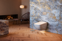 Load image into Gallery viewer, TOTO NEOREST WX1 Wall-Hung Toilet - 1.2 GPF &amp; 0.8 GPF - CWT9538CEMFG#01 - installed detail with stand
