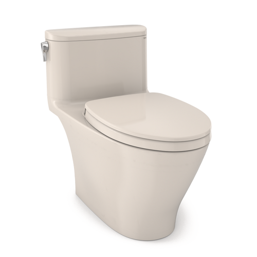 TOTO NEXUS® One-Piece Toilet, 1.28 GPF, Elongated Bowl, Universal Height - SEDONA BEIGE - MS642124CEFG#12