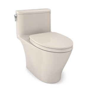 TOTO NEXUS® One-Piece Toilet, 1.28 GPF, Elongated Bowl, Universal Height - SEDONA BEIGE - MS642124CEFG#12
