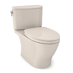 TOTO NEXUS® Two-Piece Toilet, 1.28 GPF, Elongated Bowl, Universal Height - SEDONA BEIGE - MS442124CEFG#12