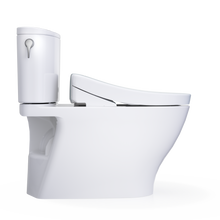 Load image into Gallery viewer, TOTO NEXUS® WASHLET®+ S5 Two-Piece Toilet - 1.28 GPF - MW4423446CEFG#01 - flush side view