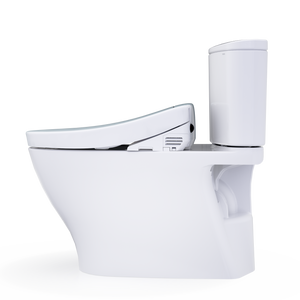 TOTO NEXUS® WASHLET®+ S5 Two-Piece Toilet - 1.28 GPF - MW4423446CEFG#01 - side view