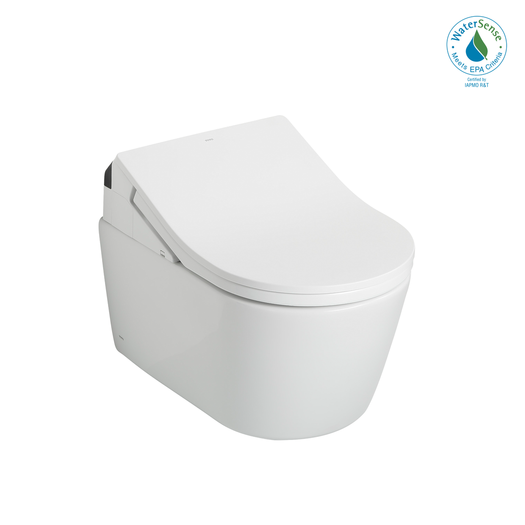 TOTO  RP WASHLET®+ RX Wall-Hung Toilet - 1.28 GPF & 0.9 GPF - CWT4474047CMFG(A)#MS - main image