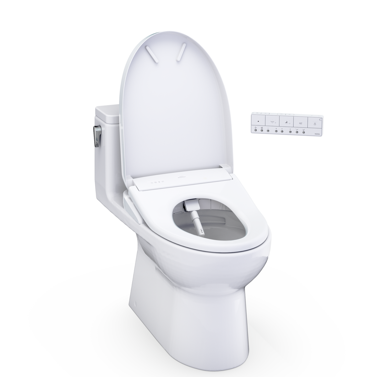 TOTO Redington™ WASHLET+ S7A One-Piece Toilet - 1.28 GPF - Universal H ...