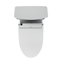 Load image into Gallery viewer, TOTO Soirée® WASHLET+ C5 One-Piece Toilet - 1.28 GPF - Universal Height - MW9643084CEFG#01 - top view lid closed