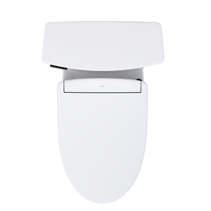 TOTO Soirée® WASHLET+ S5 One-Piece Toilet - 1.28 GPF - Universal Height - MW9643446CEFG#01 - top view