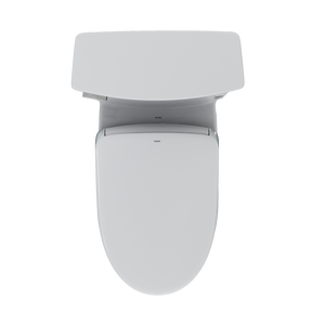 TOTO® Soirée® WASHLET+ S7A/S7 One-Piece Toilet - 1.28 GPF - Universal Height - Top View