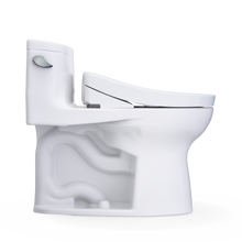 Load image into Gallery viewer, TOTO Supreme® II WASHLET®+ S5 One-Piece Toilet - 1.28 GPF - MW6343446CEFG#01 - UNIVERSAL HEIGHT - flush side view