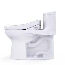 Load image into Gallery viewer, TOTO Supreme® II WASHLET®+ S5 One-Piece Toilet - 1.28 GPF - MW6343446CEFG#01 - UNIVERSAL HEIGHT - side view