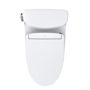 TOTO Supreme® II WASHLET®+ S5 One-Piece Toilet - 1.28 GPF - MW6343446CEFG#01 - UNIVERSAL HEIGHT - top view