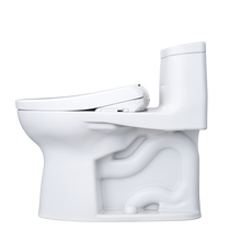 Load image into Gallery viewer, TOTO Supreme® II WASHLET®+ S7A/S7 One-Piece Toilet - 1.28 GPF - MW6344736CEFG#01 / MW6344726CEFG#01  - seated left side view