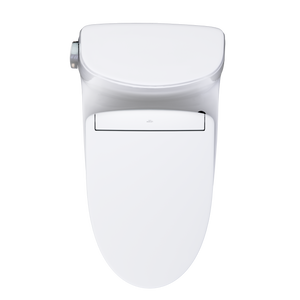 TOTO ULTRAMAX® II  WASHLET®+ S5 One-Piece Toilet - 1.28 GPF - MW6043446CEFG#01 - UNIVERSAL HEIGHT - top view