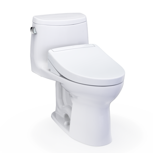 TOTO ULTRAMAX® II  WASHLET®+ S5 One-Piece Toilet - 1.28 GPF - MW6043446CEFG#01 - UNIVERSAL HEIGHT
